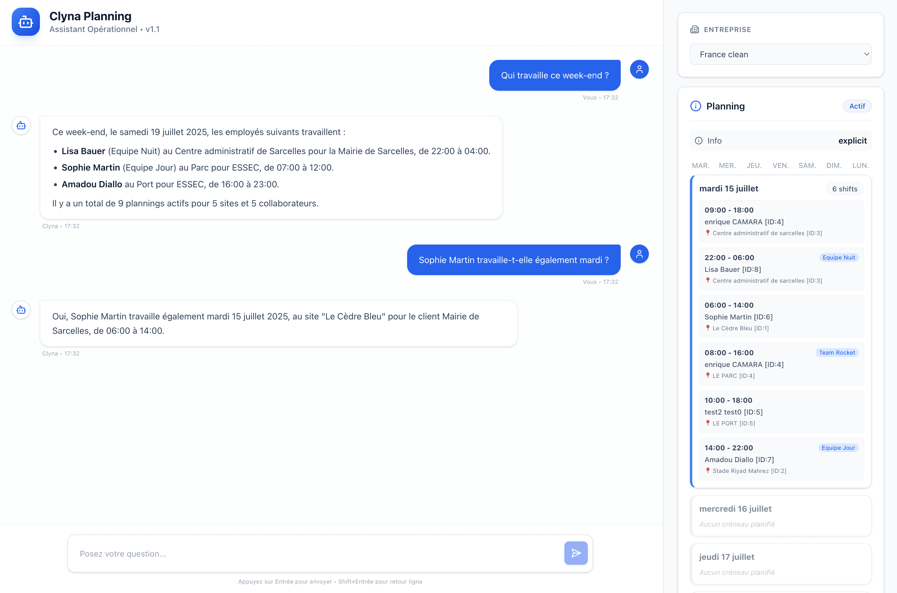 Screenshot Assistant IA Conversationnel